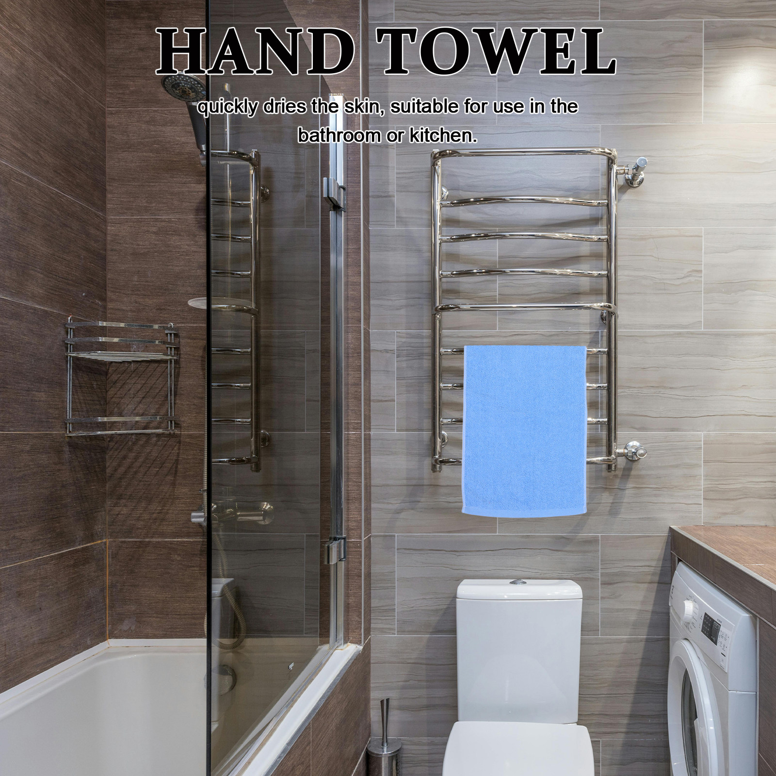 Home Textiles In Pakistan - 3Pcs Soft Cotton Jacquard Towels for