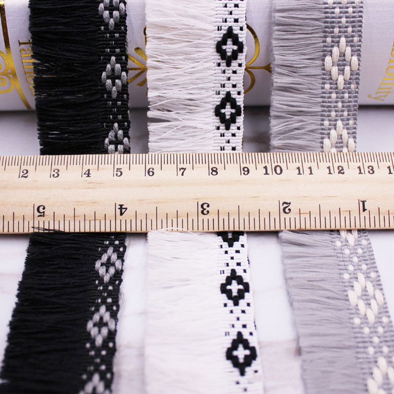 1meter/lot Tassel Fringe trim  – Home Ec Textiles Bewertung und Preis