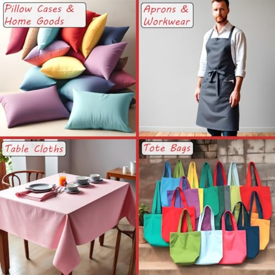 Poly Cotton Fabric for Sewing  – Home Textiles Bewertung und Preis