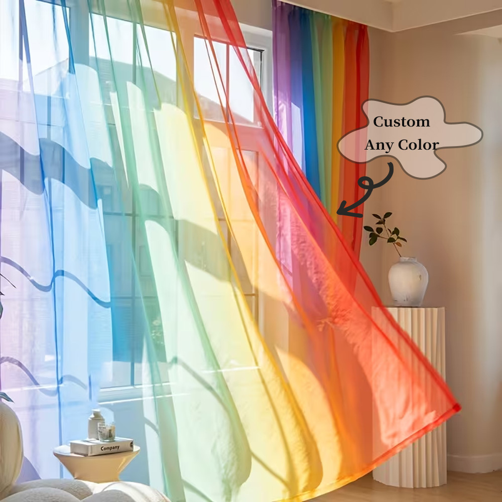 Custom 2D Flat 2pcs Sheer Curt – Home Textiles Bewertung und Preis
