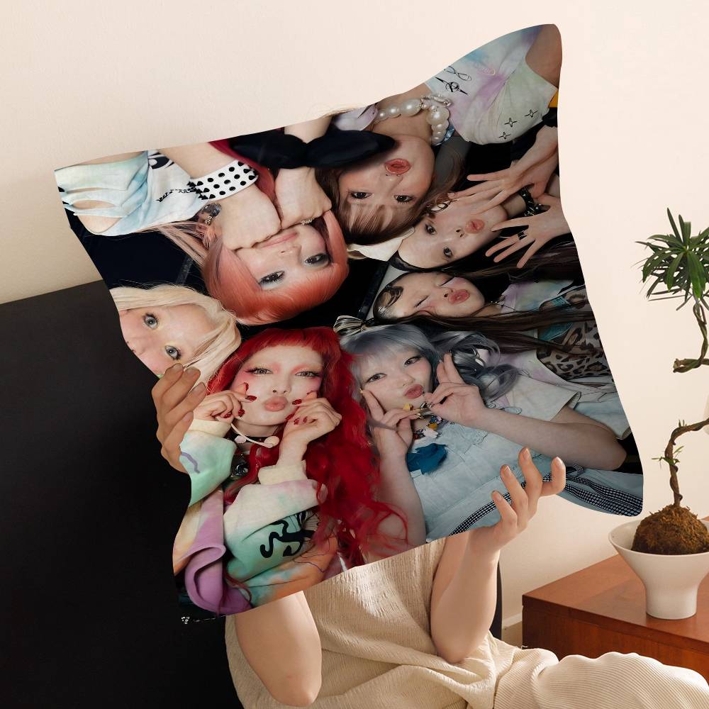 Kpop XG Group Cushion Cover Ca – Home Textiles Group Bewertung und Preis