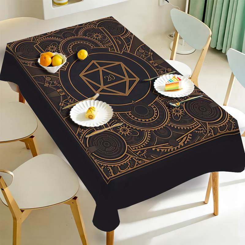 Steampunk Black Golden Gear Pa – Home Textiles Bewertung und Preis