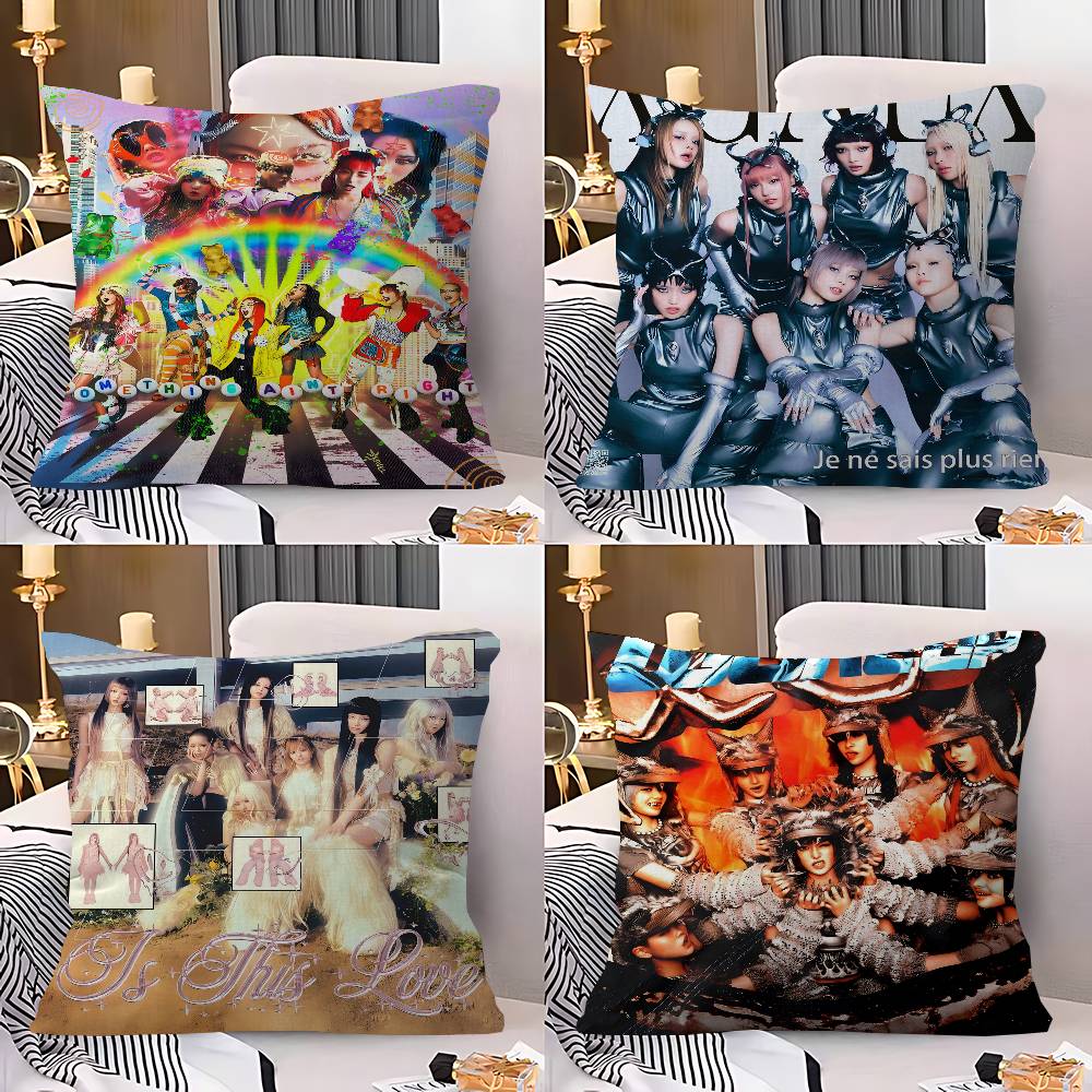 Kpop X-XG Group Cushion Cover  – Home Textiles Group Bewertung und Preis