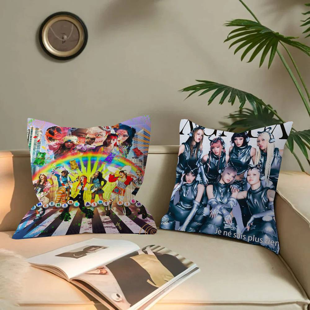 Kpop X-XG Group Cushion Cover  – Home Textiles Group Bewertung und Preis