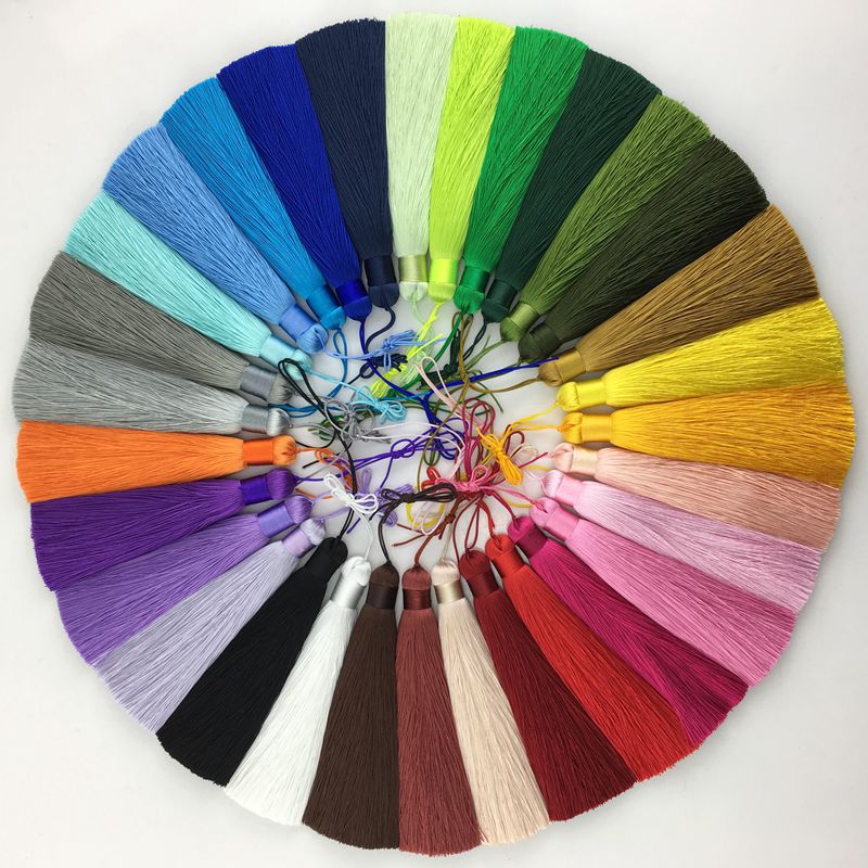 1Pcs 12CM Polyester Silk Beads – Home Ec Textiles Bewertung und Preis