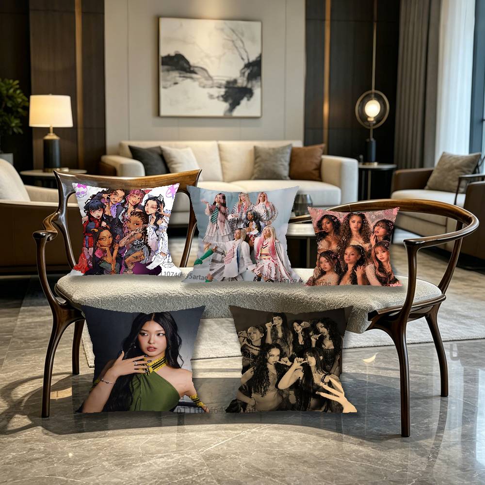 Girl Group K-Katseye Pillow fo – Home Textiles Group Bewertung und Preis