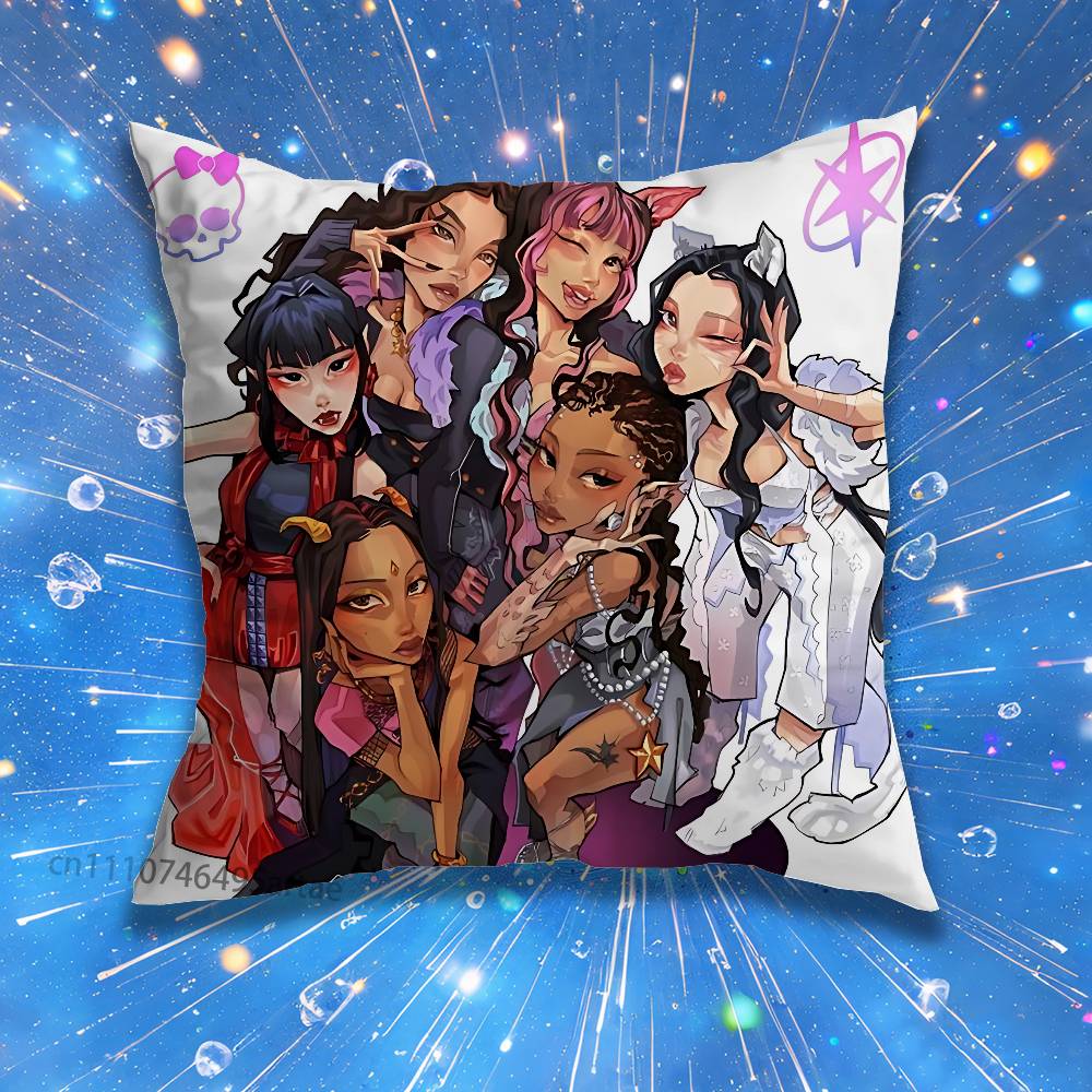 Girl Group K-Katseye Pillow fo – Home Textiles Group Bewertung und Preis