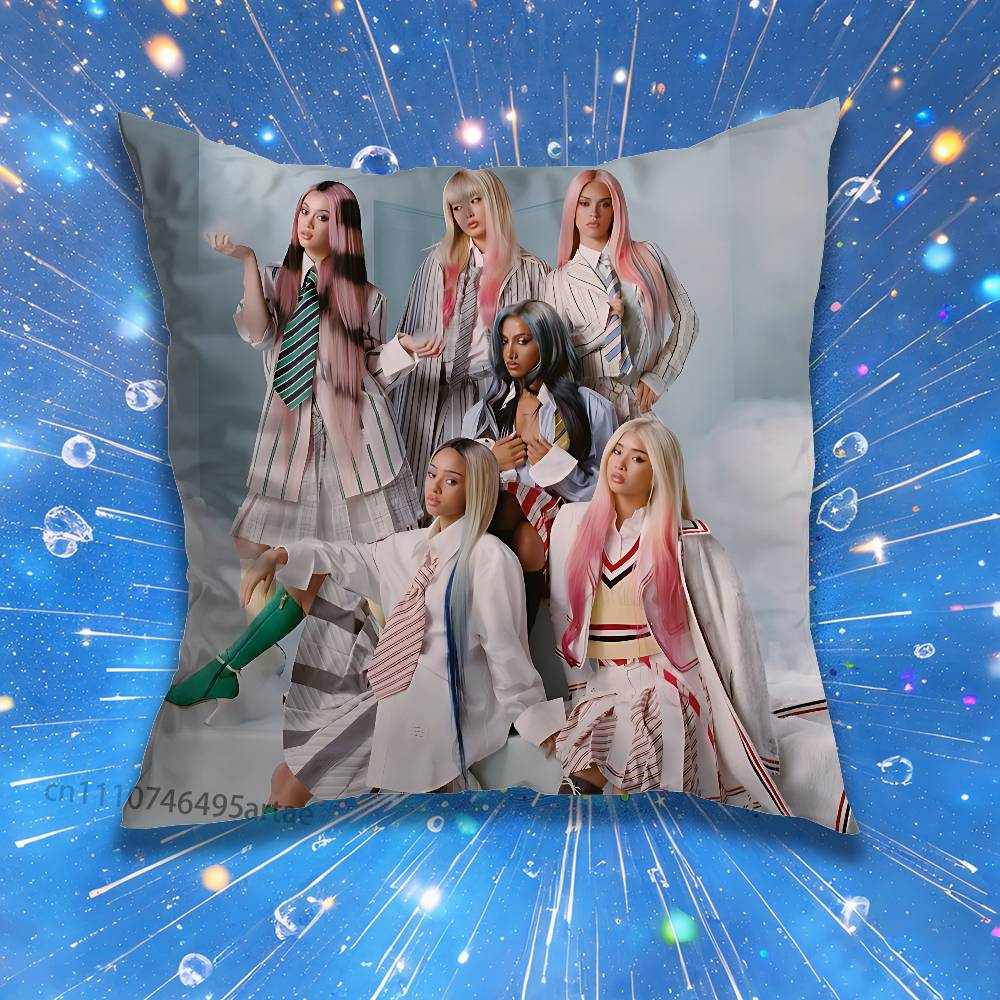 Girl Group K-Katseye Pillow fo – Home Textiles Group Bewertung und Preis