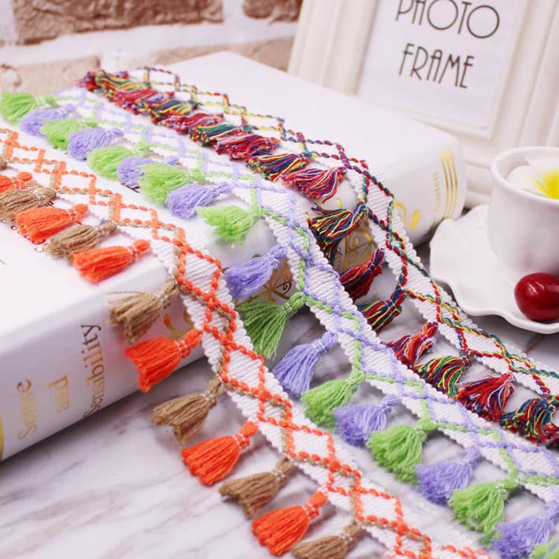 1yard/lot Tassel Fringe trim f – Home Ec Textiles Bewertung und Preis