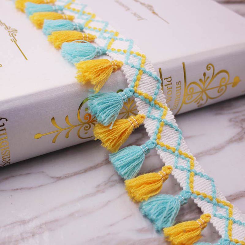 1yard/lot Tassel Fringe trim f – Home Ec Textiles Bewertung und Preis