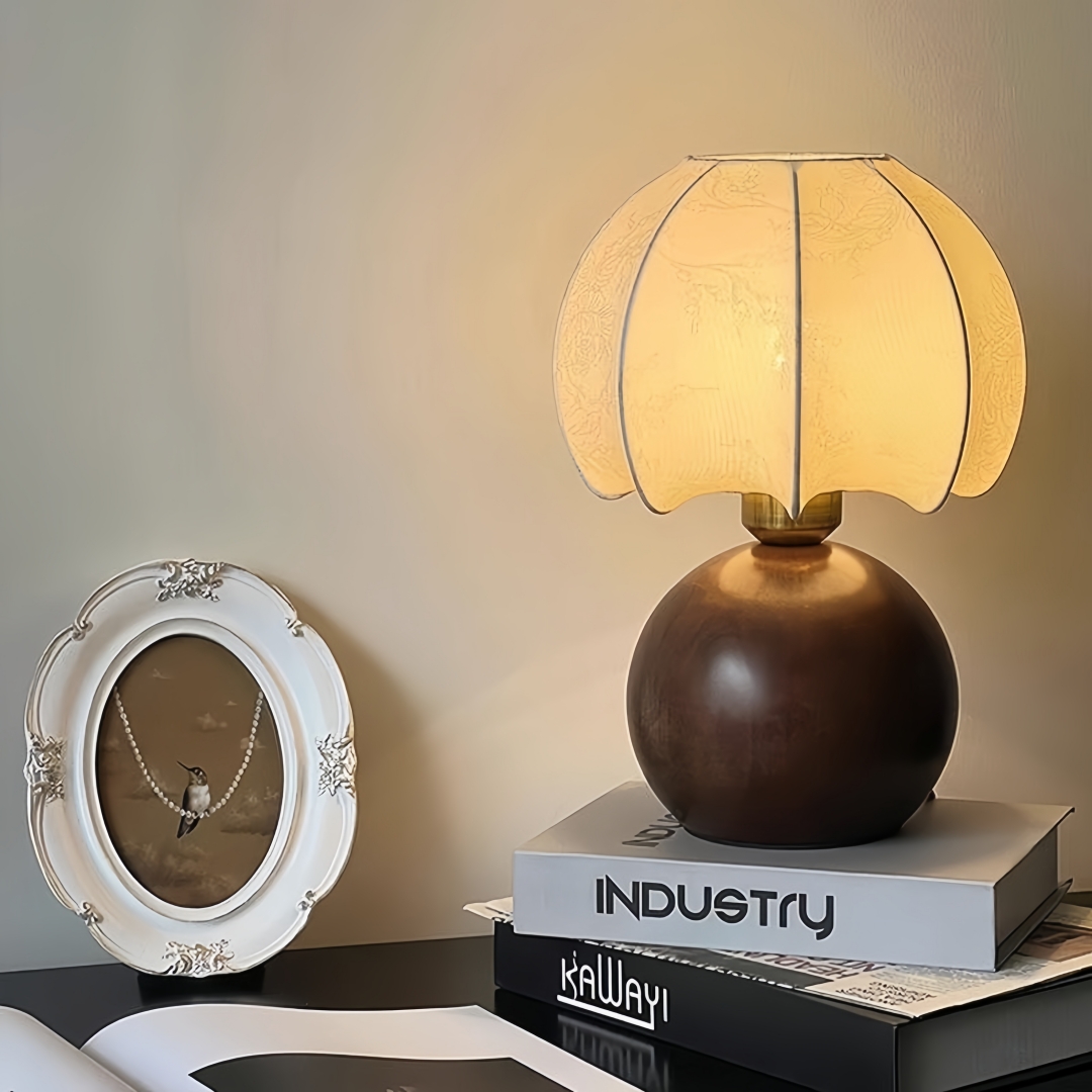 Vintage floral table lamp, med – Home Textiles Bewertung und Preis