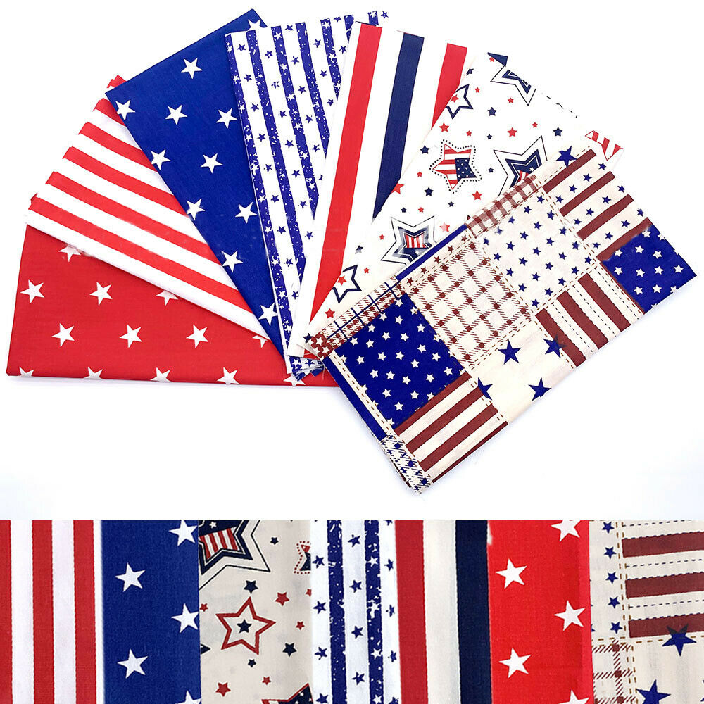 7Pcs/set Stars Stripe Printed  – Home Textiles Group Bewertung und Preis