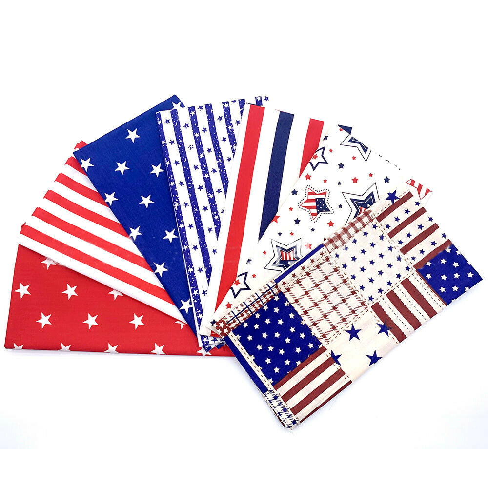 7Pcs/set Stars Stripe Printed  – Home Textiles Group Bewertung und Preis