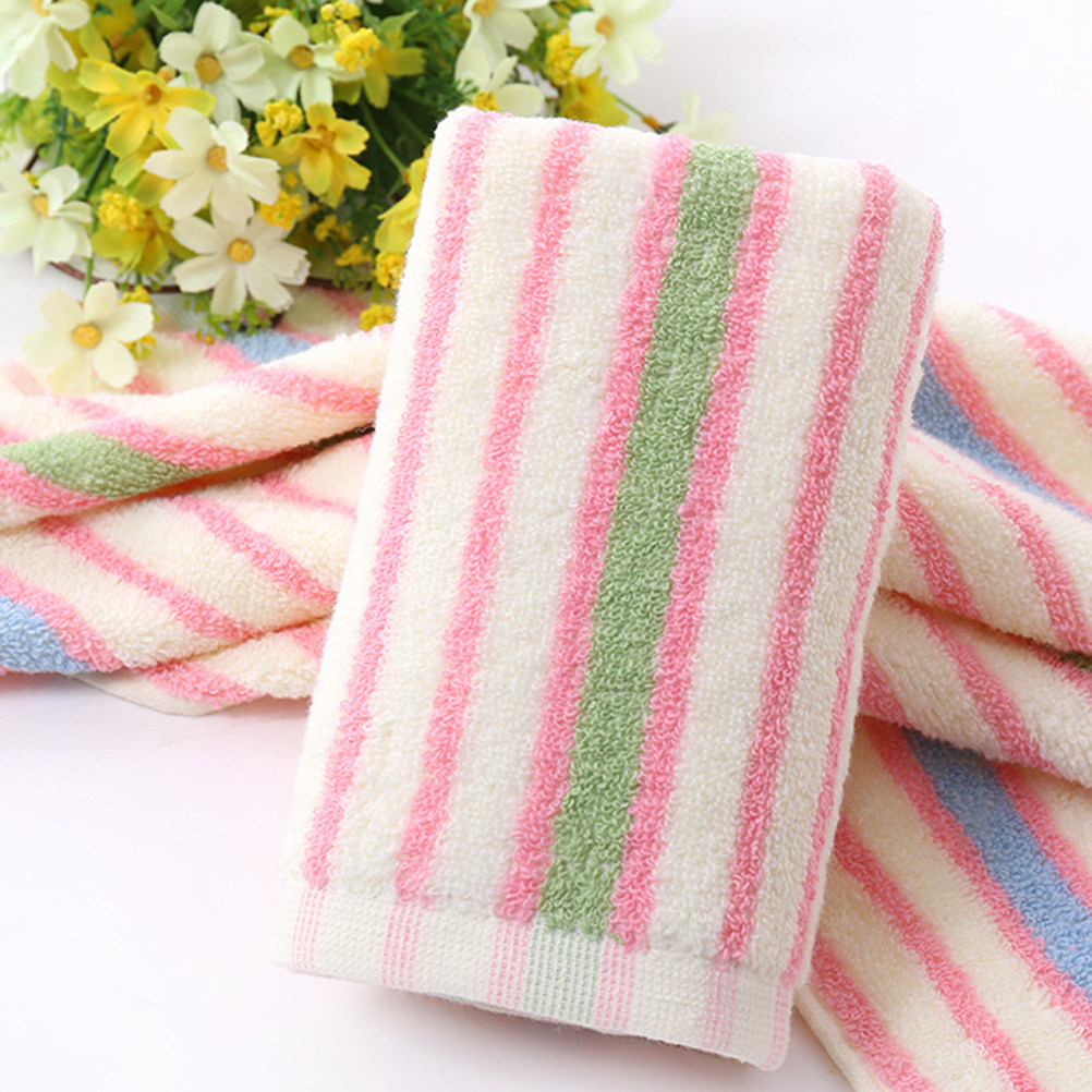 4Pcs Elegant Striped Bath Towe – Home Textiles In Pakistan Bewertung und Preis