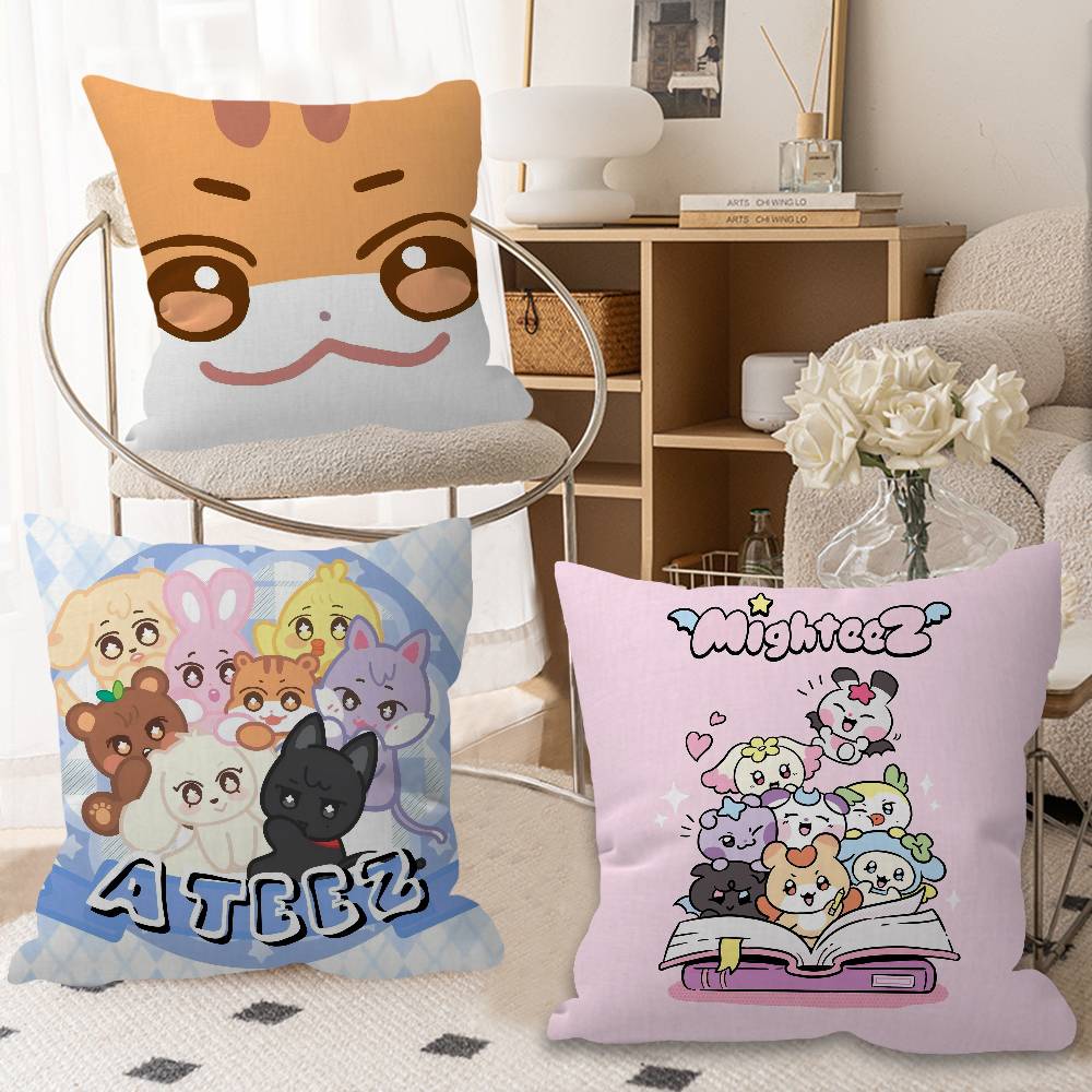 Kpop Group A-Ateez Pillowcase  – Home Textiles Group Bewertung und Preis
