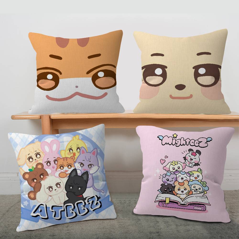 Kpop Group A-Ateez Pillowcase  – Home Textiles Group Bewertung und Preis