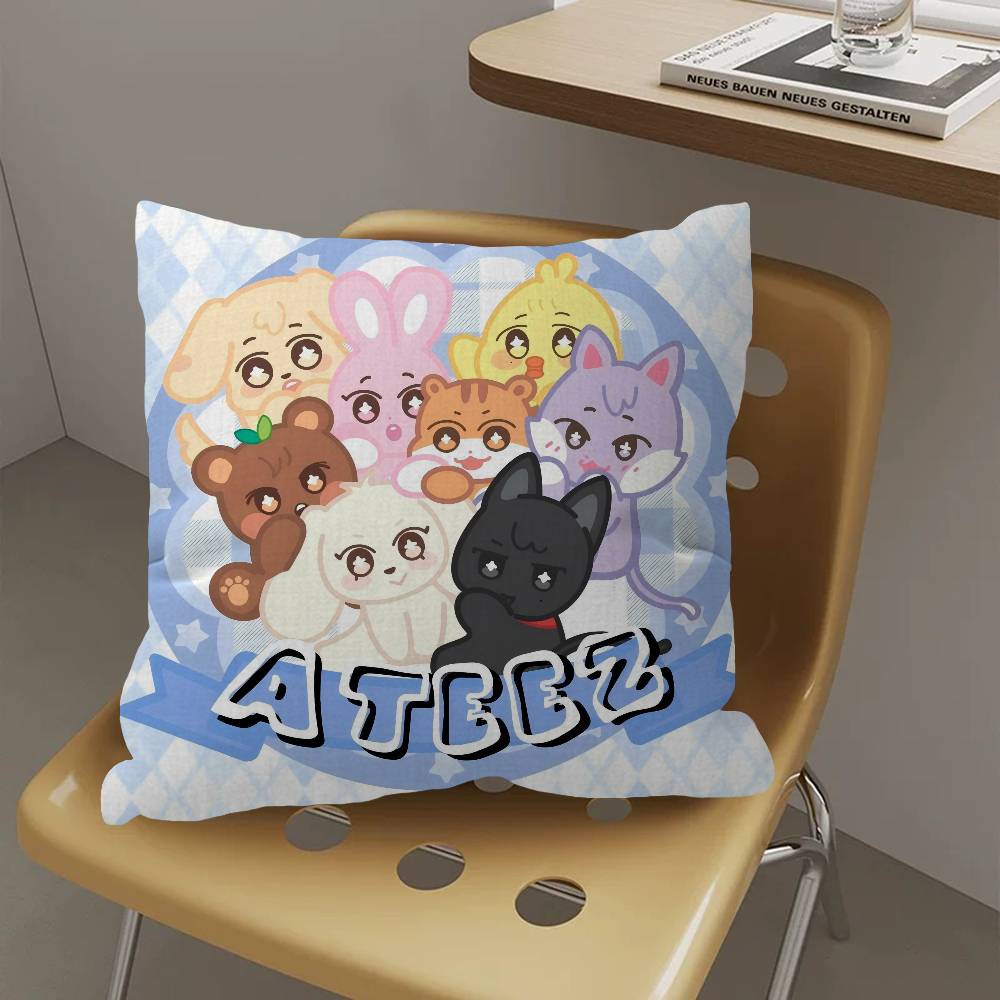 Kpop Group A-Ateez Pillowcase  – Home Textiles Group Bewertung und Preis