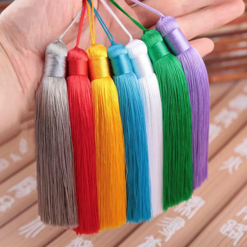 2Pcs 12CM Polyester Tassels wi – Home Ec Textiles Bewertung und Preis