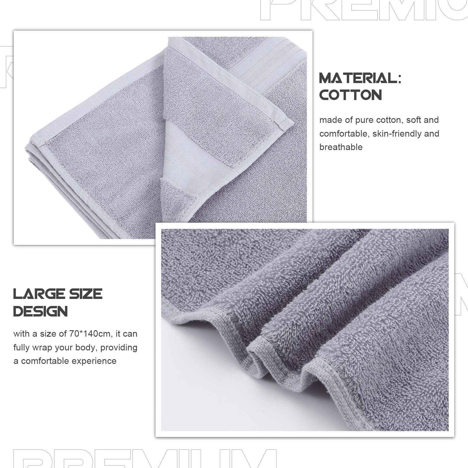 Pure Cotton Bath Towel 70x140c – Home Textiles In Pakistan Bewertung und Preis