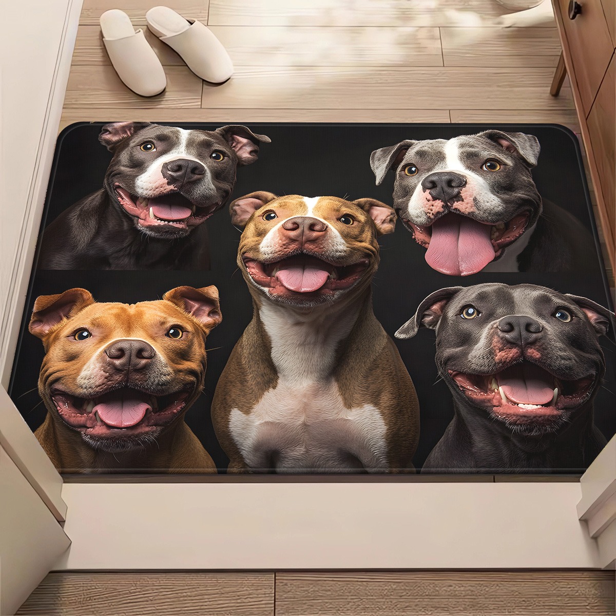 Group of Dogs Welcome Doormat  – Home Textiles Group Bewertung und Preis