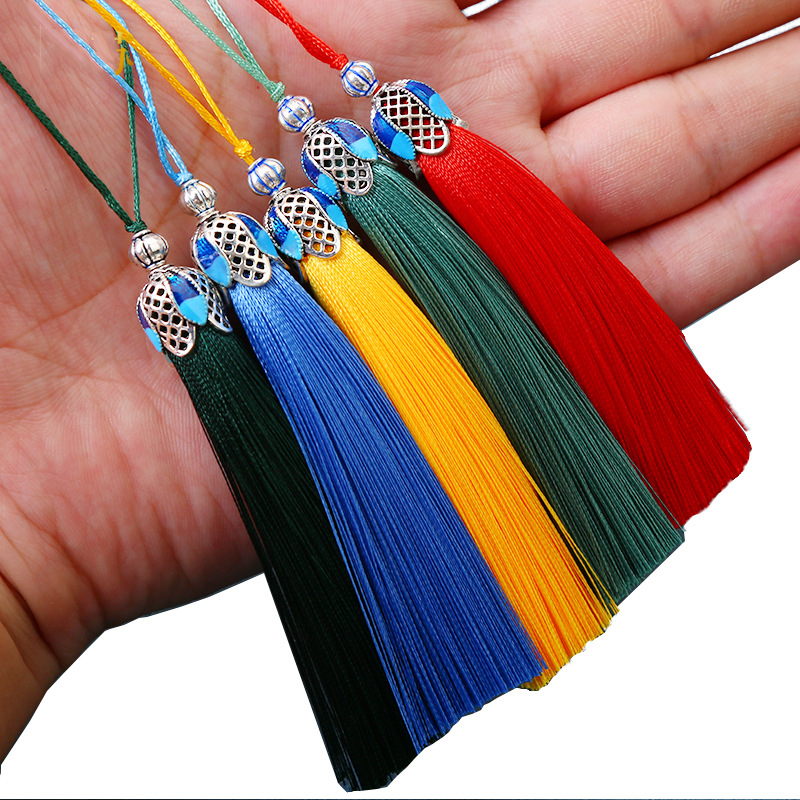 5/10Pcs 8cm Silk Tassel Fringe – Home Ec Textiles Bewertung und Preis