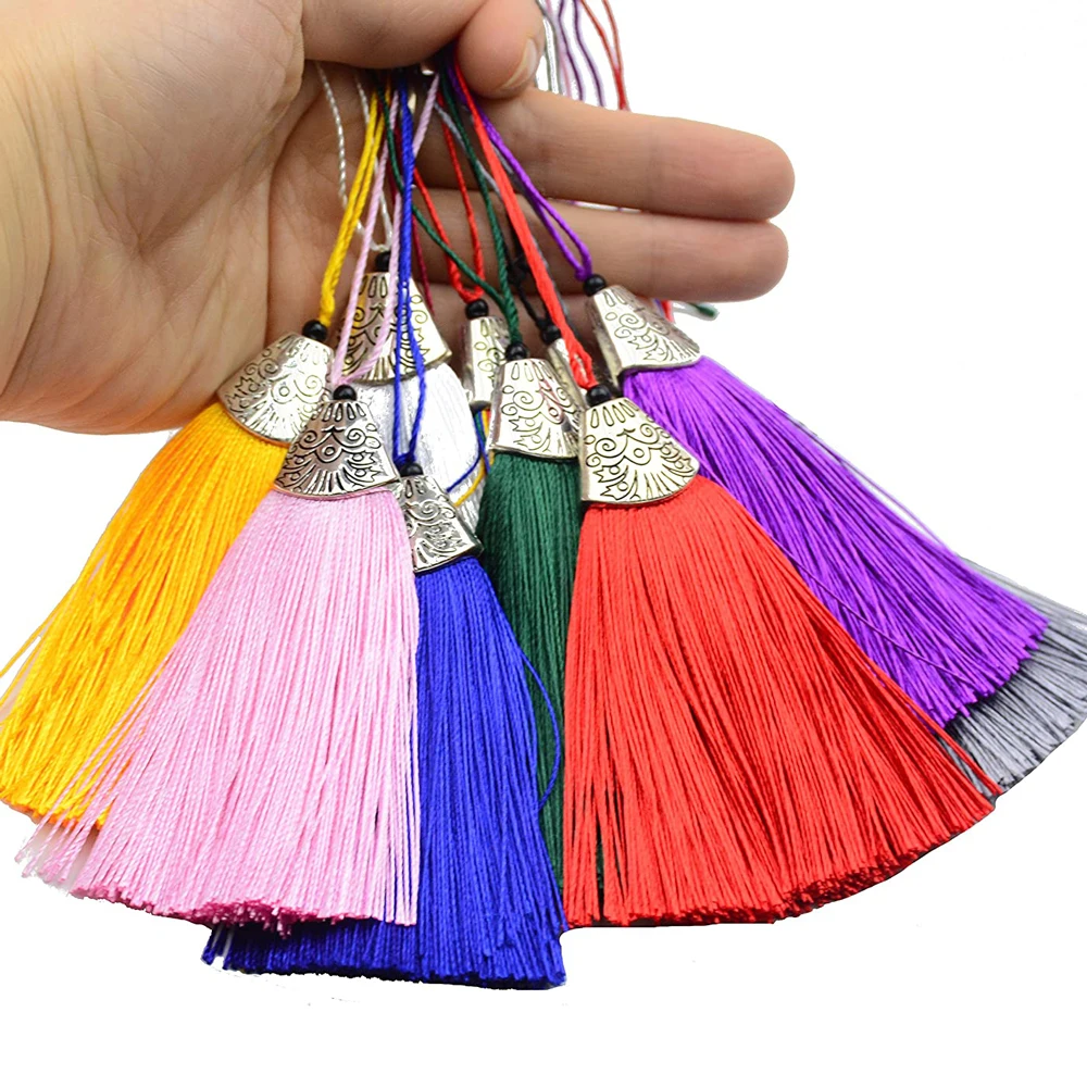 5/10Pcs Silky Handmade Tassels – Home Ec Textiles Bewertung und Preis