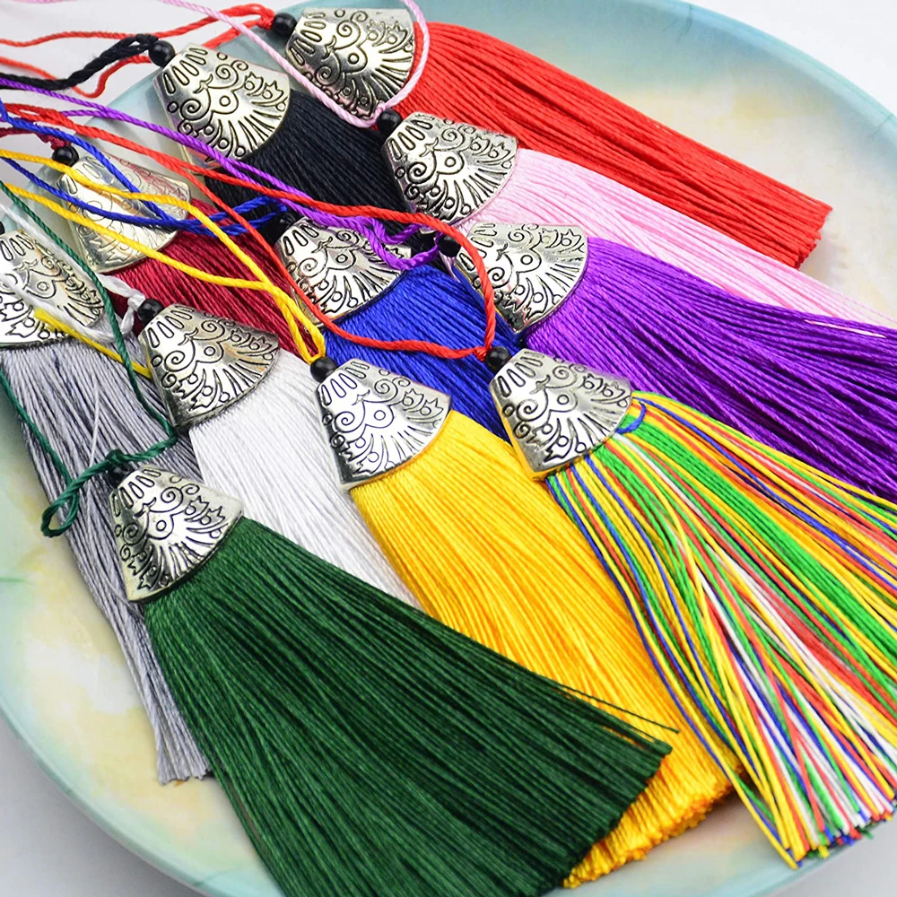 5/10Pcs Silky Handmade Tassels – Home Ec Textiles Bewertung und Preis