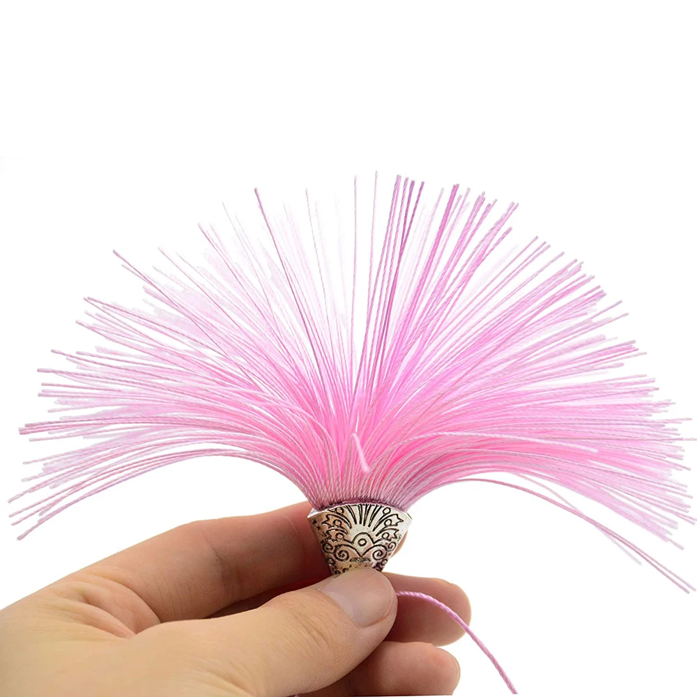 5/10Pcs Silky Handmade Tassels – Home Ec Textiles Bewertung und Preis