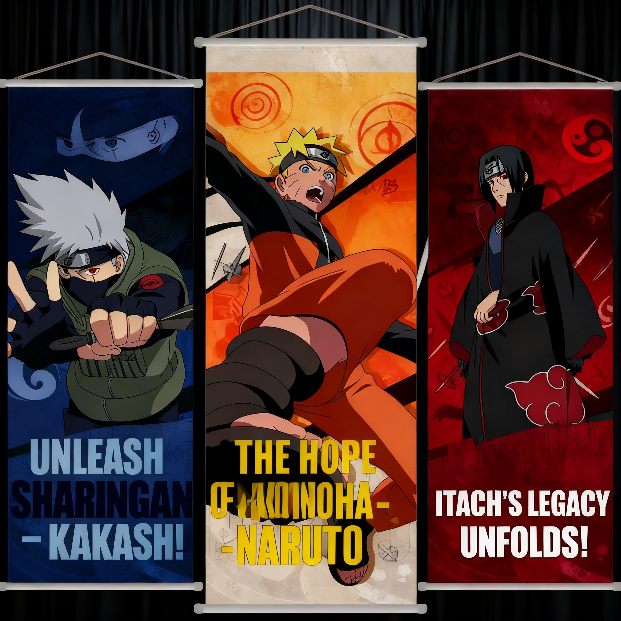 Naruto Anime Uzumaki Long Scro – Home Textiles Bewertung und Preis