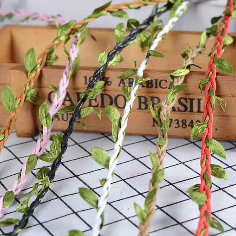 5Meter DIY Hemp rope with Leaf – Home Ec Textiles Bewertung und Preis